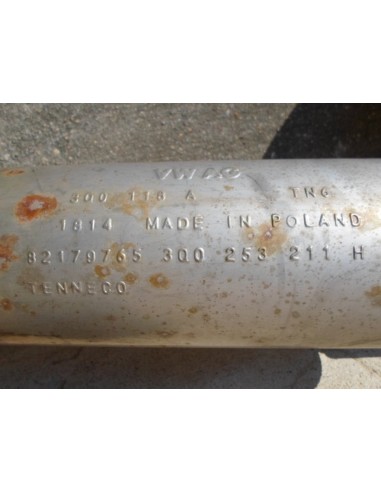 SKODA SUPERB III UKŁAD WYDECHOWY TŁUMIK 1.4 TSI