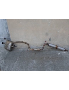 SKODA SUPERB III UKŁAD WYDECHOWY TŁUMIK 1.4 TSI