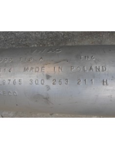 SKODA SUPERB III UKŁAD WYDECHOWY TŁUMIK 1.4 TSI 2