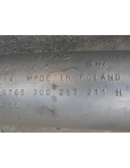 SKODA SUPERB III UKŁAD WYDECHOWY TŁUMIK 1.4 TSI