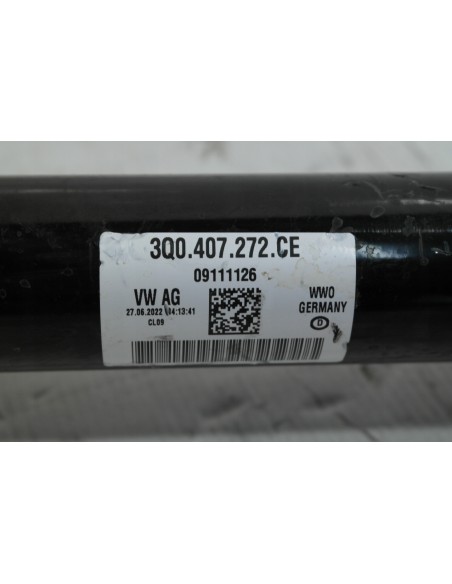VW SEAT SKODA 2.0 TDI PÓŁOŚ KOMPLETNA 3Q0407272CE