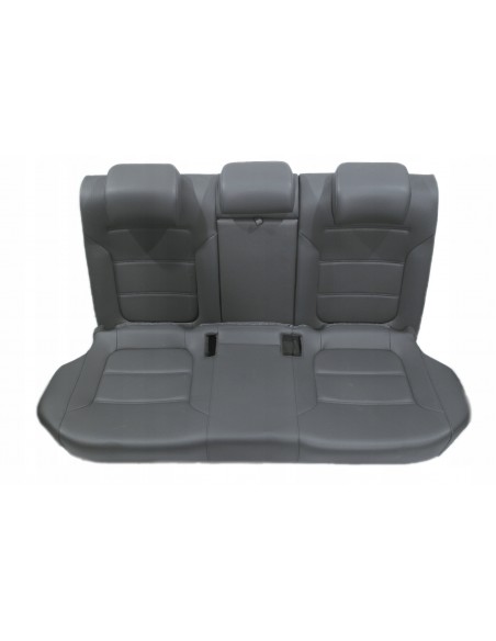 VW JETTA 5C6 WNĘTRZE KOMPLET FOTELI SKÓRA CZARNA