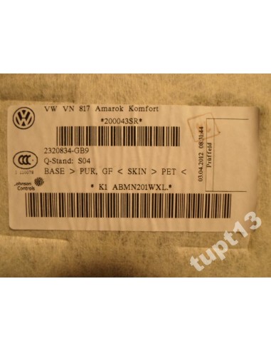 VW AMAROK PODSUFITKA 2H7867501