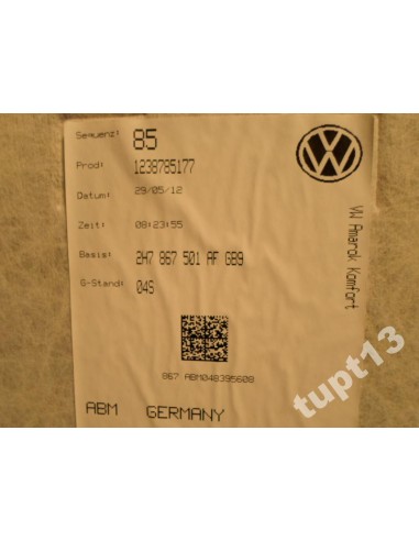 VW AMAROK PODSUFITKA 2H7867501