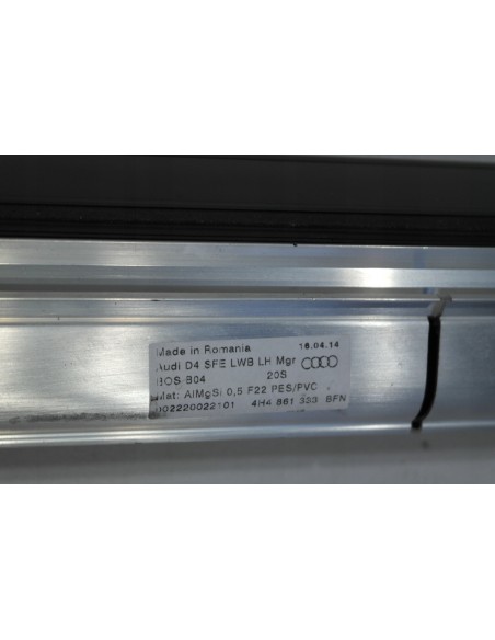 AUDI A8 D4 4H LIFT LONG ROLETA DRZWI LEWA TYLNA