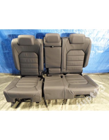 VW SPORTSVAN KANAPA TYLNA SKÓRA CZARNA JAK NOWA