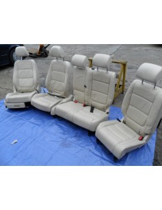 VW GOLF VI PLUS FOTELE PRZÓD TYŁ KOMPLETNE WNĘTRZE SKÓRA...