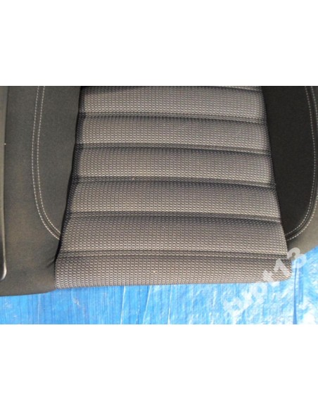 VW CC FL 2012-14 WNĘTRZE FOTELE KOMPLET CZARNE