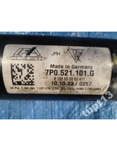 VW TOUAREG FL 3.0 TDI WAŁ NAPĘDOWY KOMPLETNY