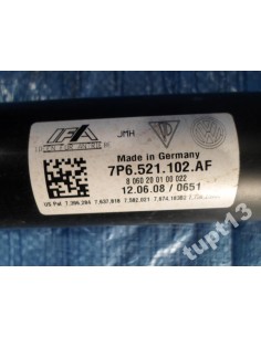 VW TOUAREG 3.0 TDI WAŁ NAPĘDOWY 7P6521102AP 2