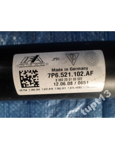 VW TOUAREG 3.0 TDI WAŁ NAPĘDOWY 7P6521102AP