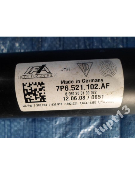 VW TOUAREG 3.0 TDI WAŁ NAPĘDOWY 7P6521102AP