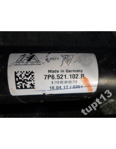 VW TOUAREG 10-14R 3.0 TDI WAŁ NAPĘDOWY KOMPLETNY