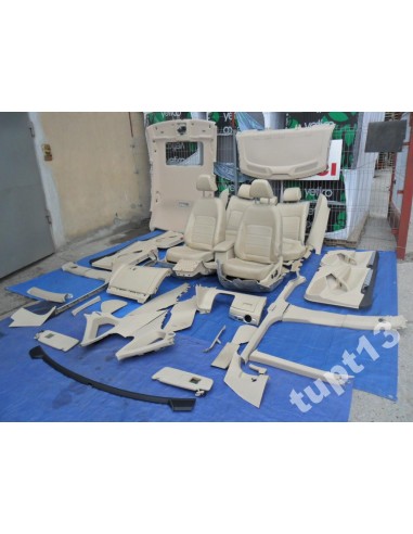 VW PASSAT B7 KOMPLETNE WNĘTRZE SKÓRA JASNA SEDAN