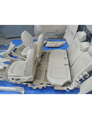 VW PASSAT B7 KOMPLETNE WNĘTRZE SKÓRA JASNA SEDAN