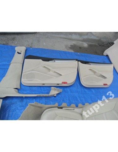 VW PASSAT B7 KOMPLETNE WNĘTRZE SKÓRA JASNA SEDAN