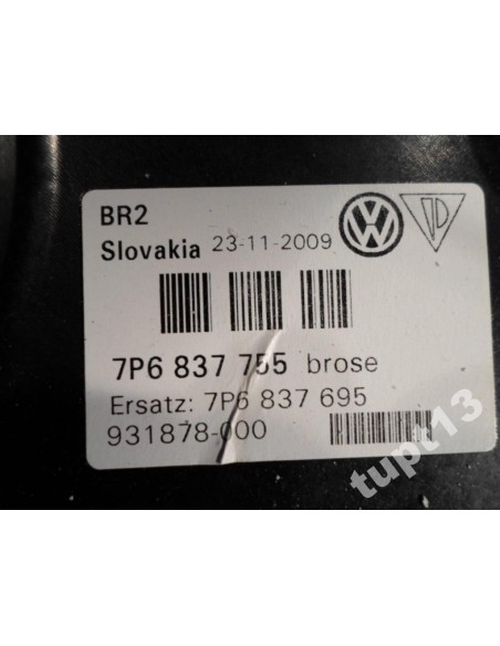 VW TOUAREG 2010-14 R MECHANIZM SZYBY LEWY PRZÓD