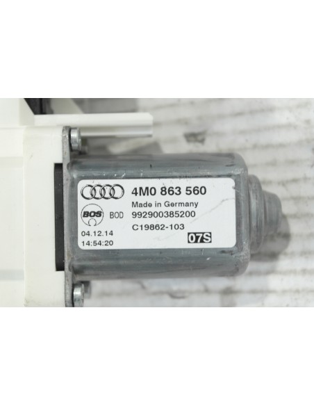 AUDI Q7 4M MECHANIZM ROLETY BAGAŻNIKA 4M0863560