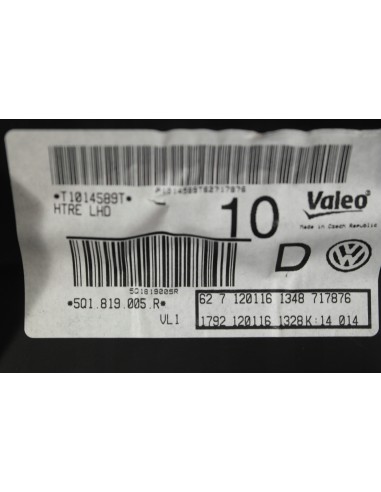 VW AUDI SEAT SKODA NAGRZEWNICA 5Q1819005R