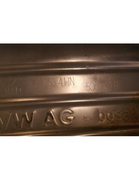 AUDI A3 8V LIFT 2.0 TSI TŁUMIK 5Q6256611AC