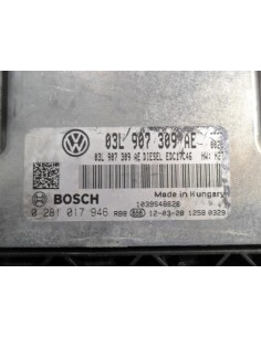 VW STEROWNIK KOMPUTER SILNIKA 2.0 TDI 03L907309AE 2