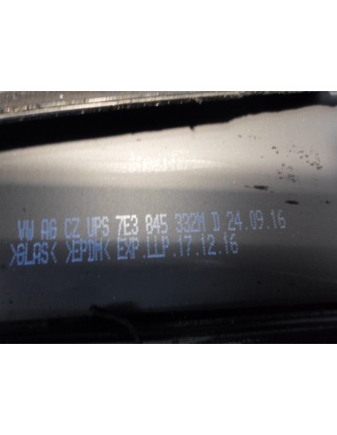 VW T6 CARAVELLE LONG SZYBA PRAWA TYLNA V 7E3845332