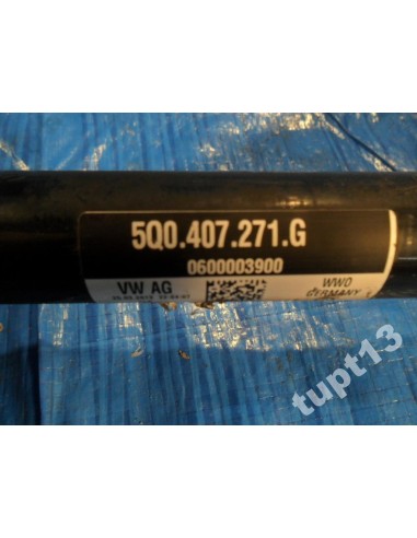 VW AUDI SEAT SKODA PÓŁOŚ KOMPLETNA 5Q0407271G