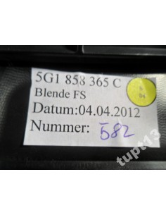 VW GOLF VII ZAŚLEPKA AIR BAG POD KOLANOWA 2