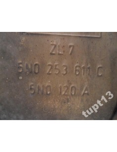 VW TIGUAN 2011-13 R TŁUMIK 5N0253611C 5N0120A 2