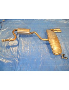 AUDI A3 8P 2008-12 R TŁUMIK UKŁAD WYDECHOWY QUATRO