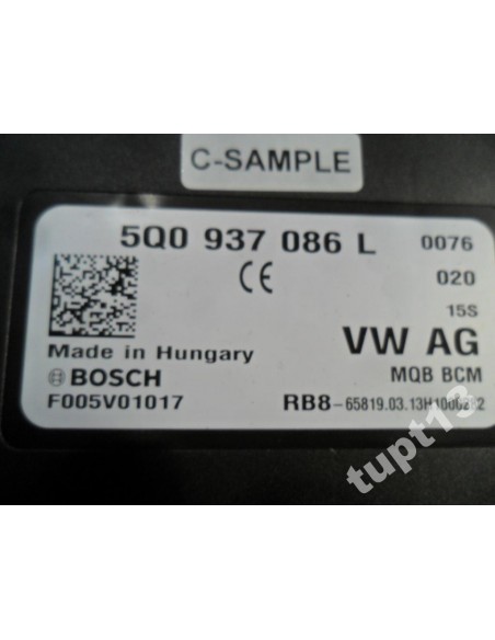 VW GOLF VII MODUŁ KOMFORTU 5Q0937086L