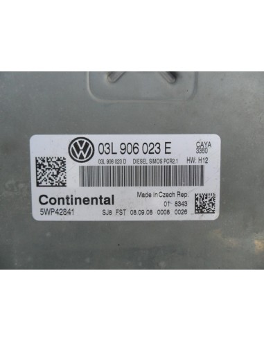 VW POLO AUDI 1.6 TDI KOMPUTER STEROWNIK SILNIKA