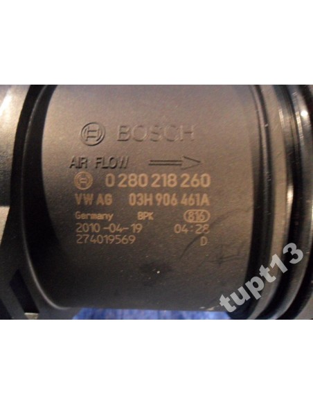 VW 3.2 3.6 FSI PRZEPŁYWOMIERZ 03H906461 A BOSCH