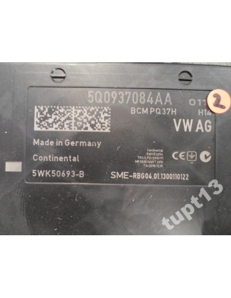 VW GOLF VII MODUŁ STEROWNIK KOMFORTU 5Q0937084AA