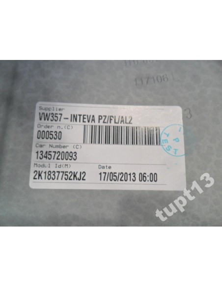 VW CADDY 11-2014R MECHANIZM SZYBY PRAWY