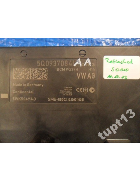 VW GOLF VII STEROWNIK MODUŁ KOMFORTU 5Q0937044AA