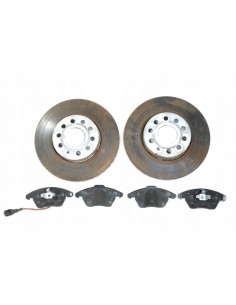 VW JETTA III IV TARCZE+KLOCKI PRZÓD 288MM