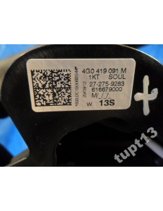 AUDI A6 4G0 KIEROWNICA MULTIMEDIALNA SKÓRA CZARNA 2