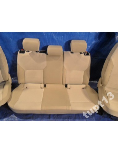 SKODA RAPID WNĘTRZE FOTELE KANAPA ORYGINAŁ