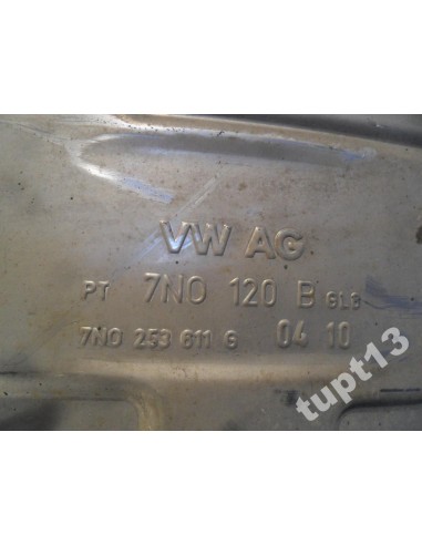 VW SHARAN 7N 2011-13R TŁUMIK KOŃCOWY ORYGINAŁ TDI