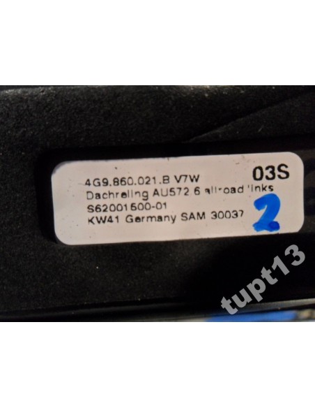 AUDI A6 ALLROAD RELINGI DACHOWE KOMPLET