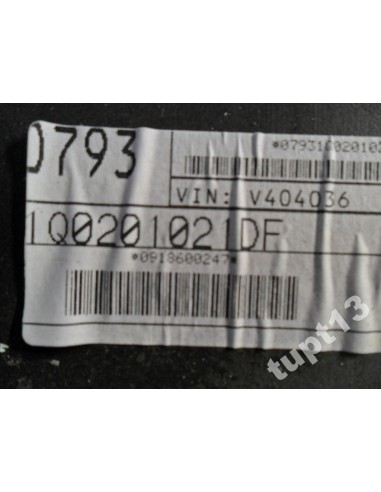 VW SCIROCCO 2008-2012 R ZBIORNIK PALIWA BAK