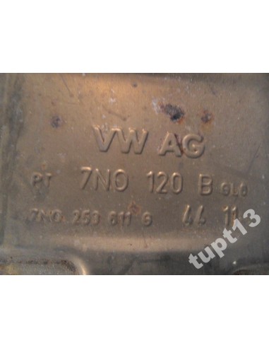 VW SHARAN 7N0 2012-13 R TDI TŁUMIK KOŃCOWY 7N0120