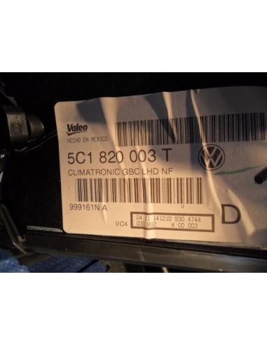 VW JETTA 5C0 2011-12 R NAGRZEWNICA KLIMATRONIK