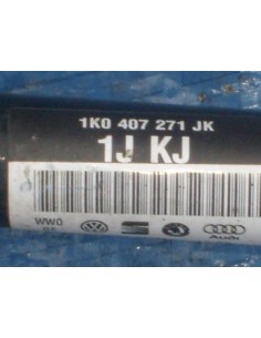 VW PASSAT B6 2.0 PÓŁOŚ KOMPLETNA 1K0407271JK 2