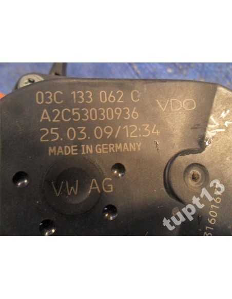 VW AUDI SEAT SKODA 1.4 TSI PRZEPUSTNICA 03C133062C