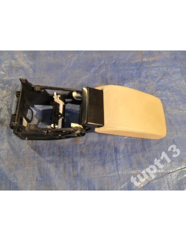 SKODA OCTAVIA III PODŁOKIETNIK SKÓRA BEŻ 5E0864207