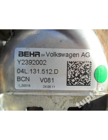 VW AUDI SKODA SEAT CHŁODNICA SPALIN EGR 04L131512D