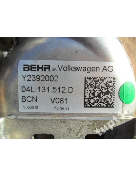 VW AUDI SKODA SEAT CHŁODNICA SPALIN EGR 04L131512D