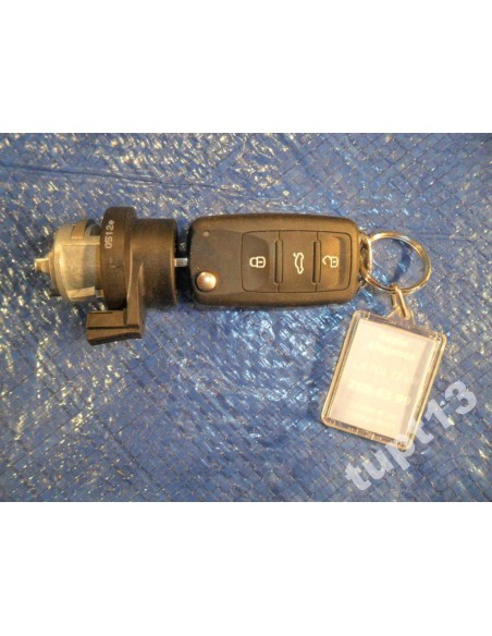 SKODA KLUCZYK WKŁADKA ORGINAŁ